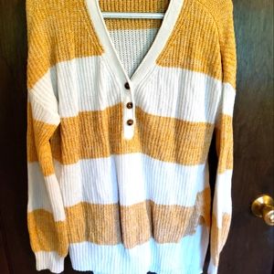 Oversized stripped sweater